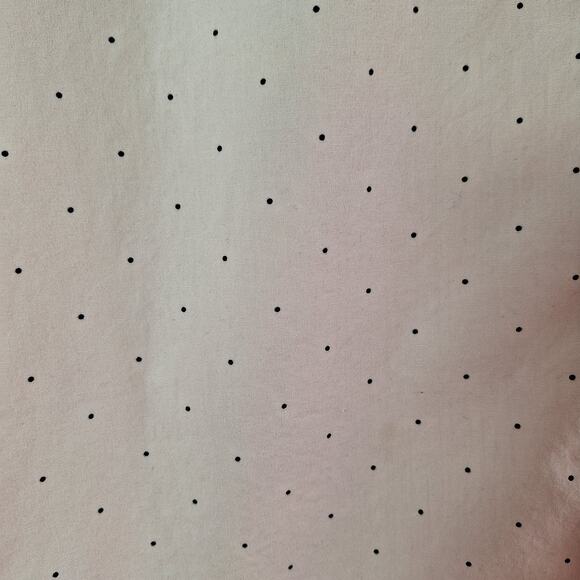 Cactus Man Ricki Singh Men Large Slim Fit Pink Blue Polka Dot Button Front Top - Picture 6 of 6